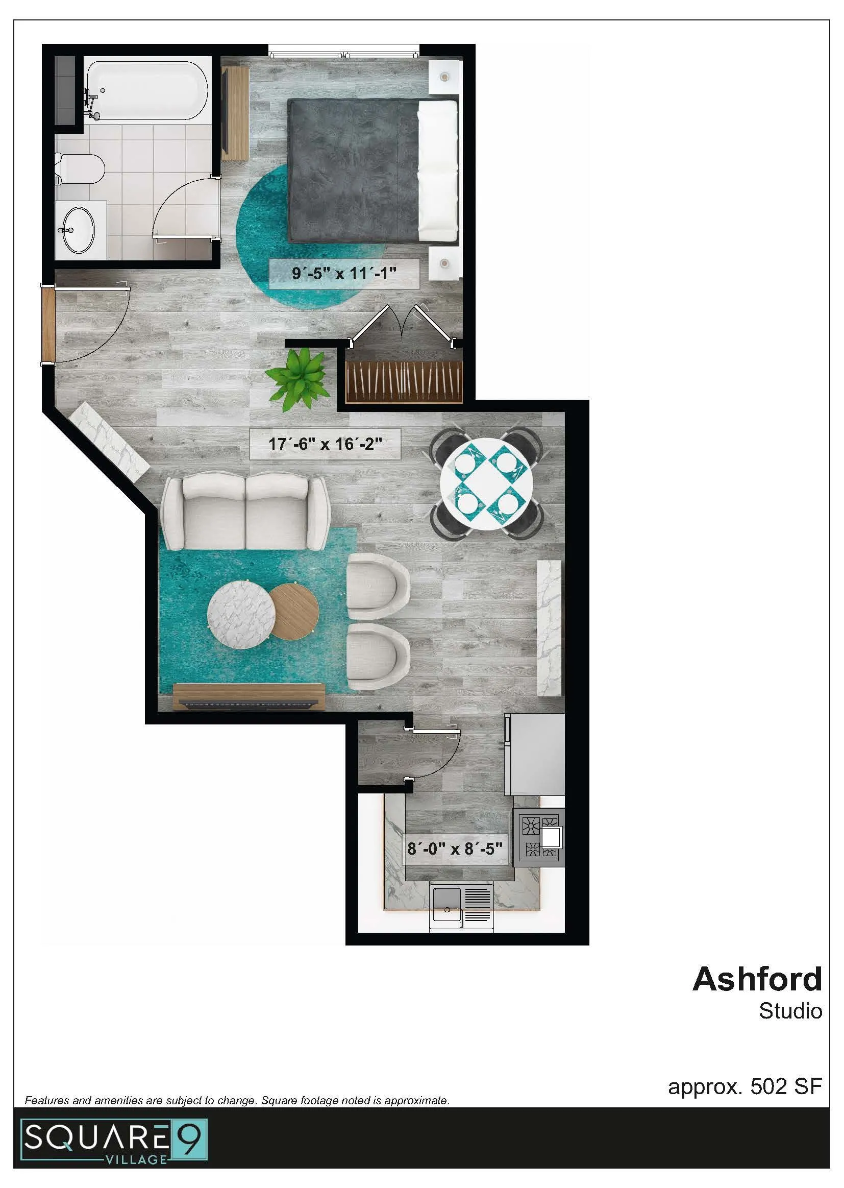 Village - Ashford floor plan
