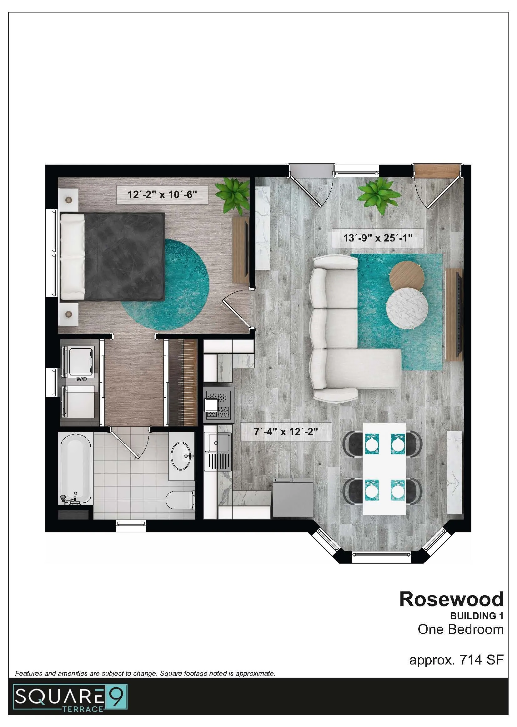 Terrace - Rosewood floor plan