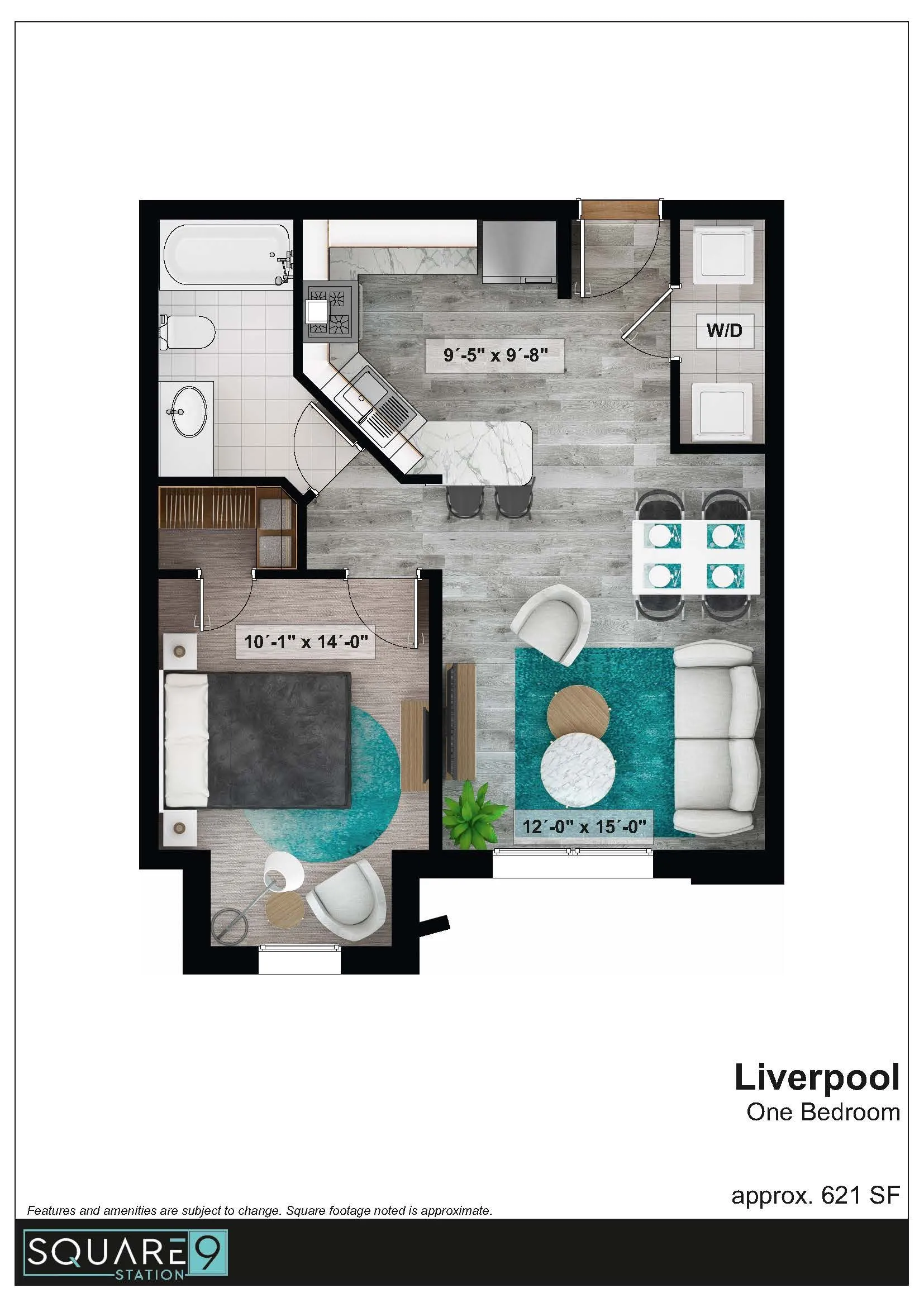 Victoria Station - Liverpool floor plan