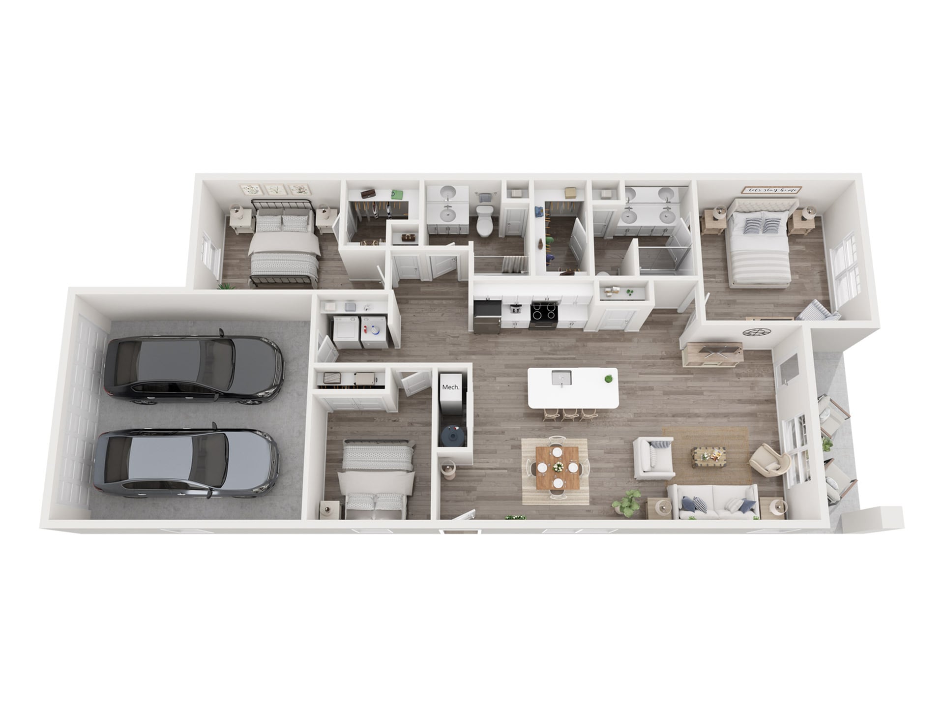 Cascade floor plan