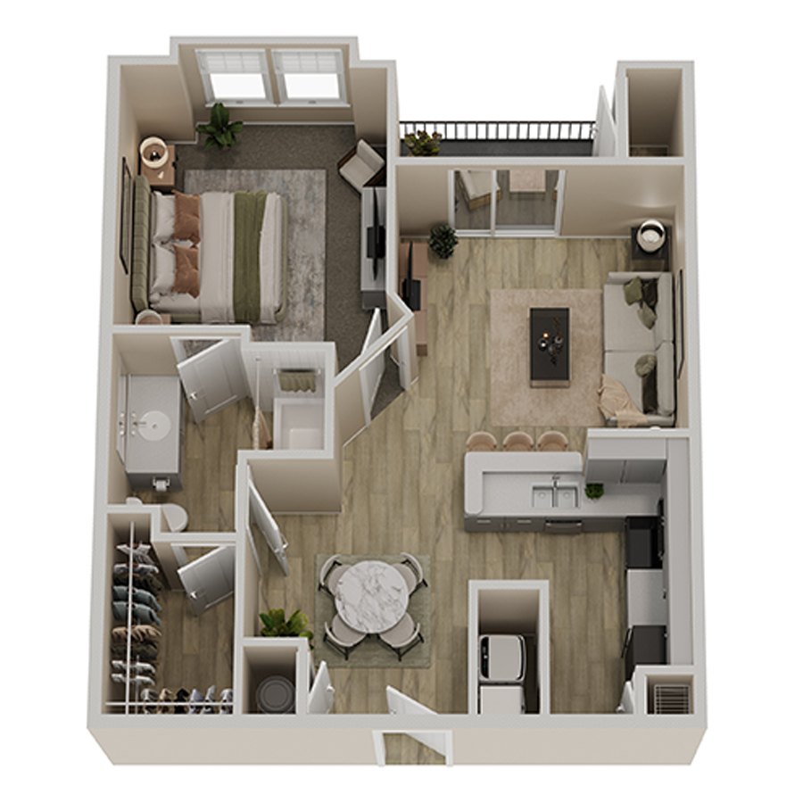A2E floor plan