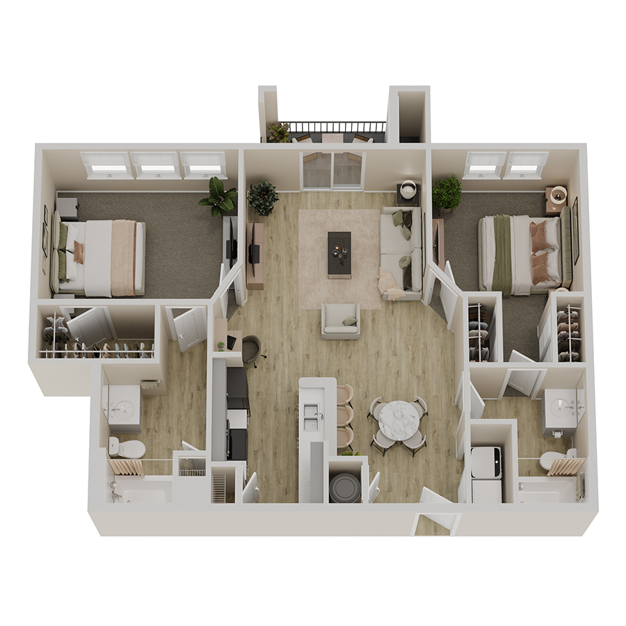 B6E floor plan