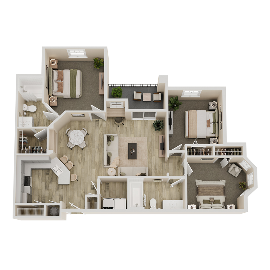 C1W floor plan