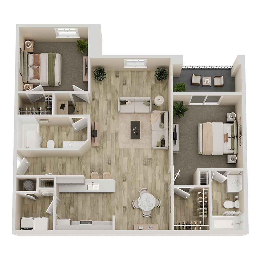 B2W floor plan