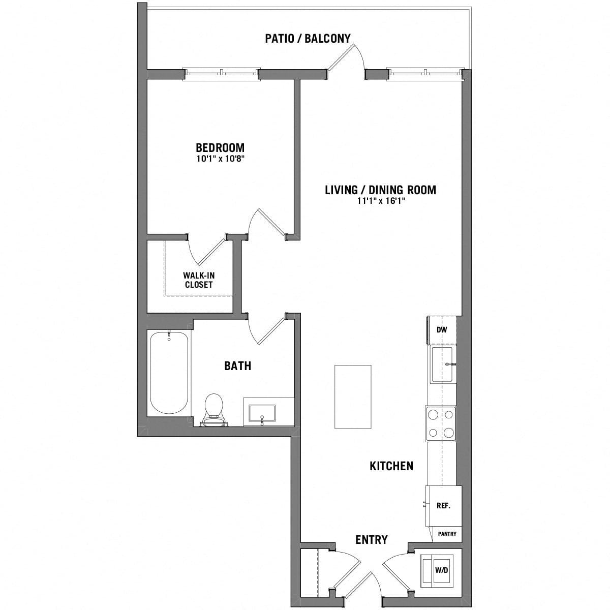 A6 floor plan