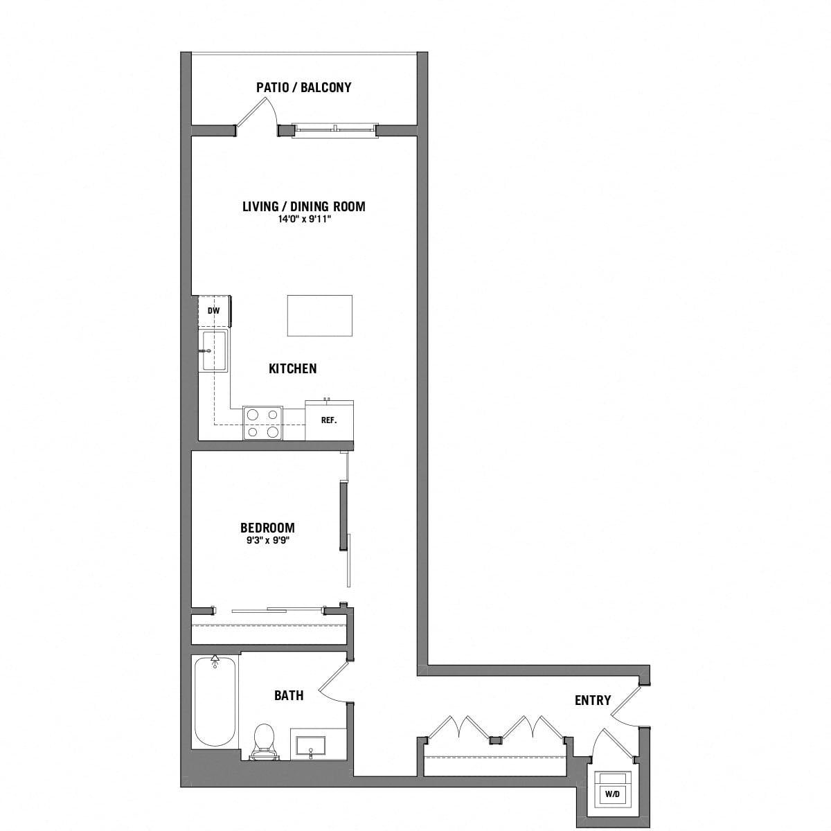 A3 floor plan