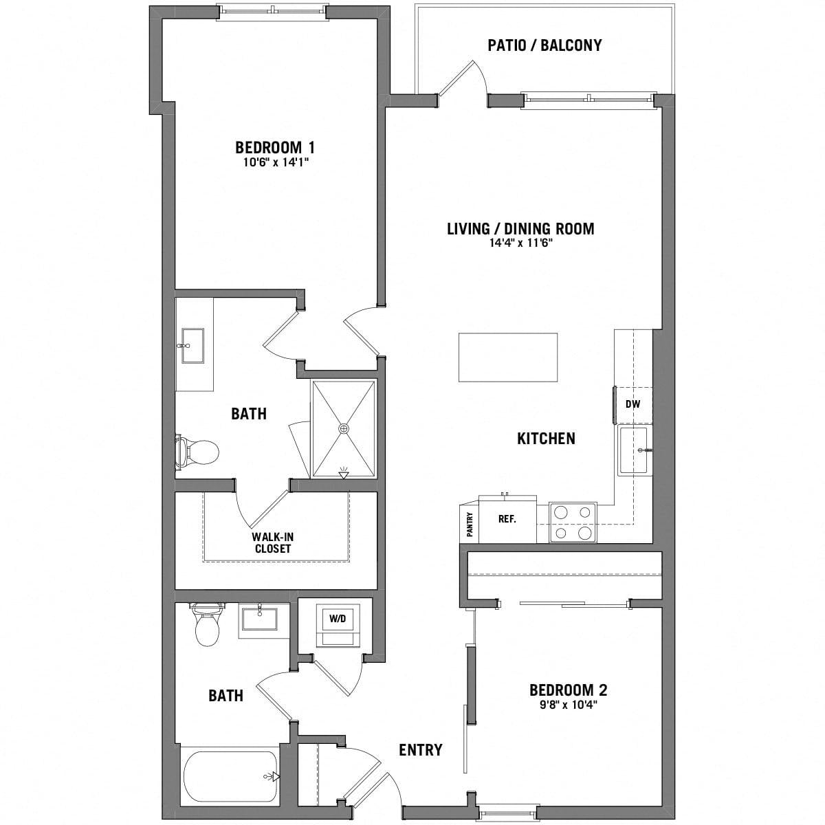 B4 floor plan
