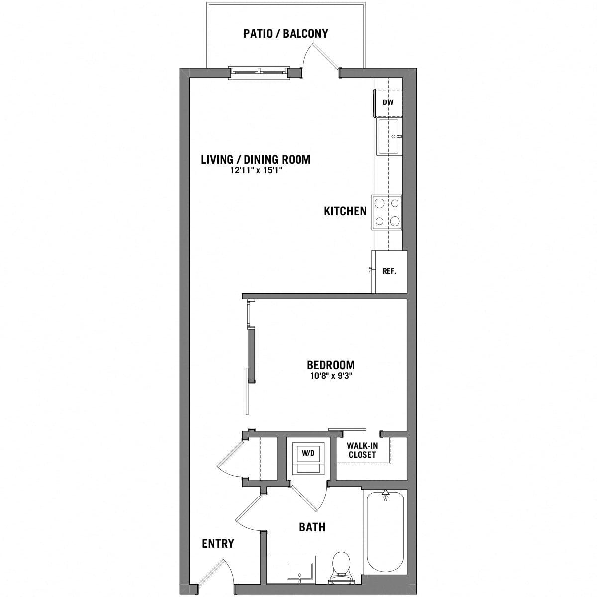 A1 floor plan