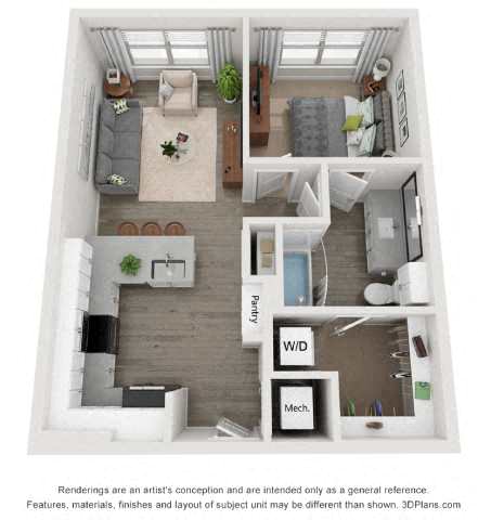 A01 floor plan