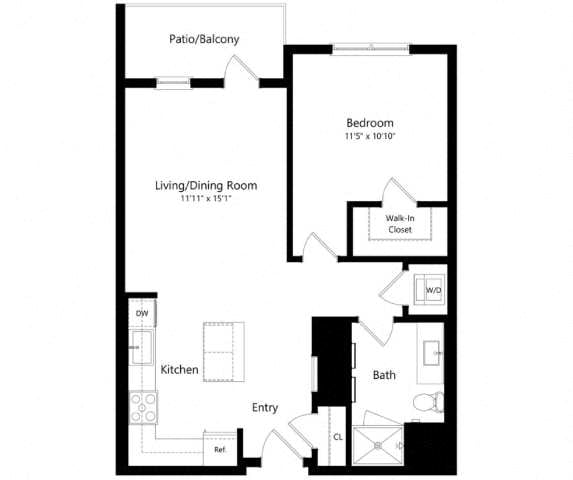 A1 floor plan