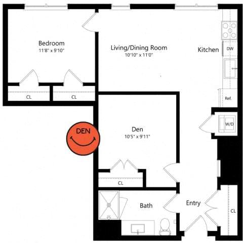 A13D floor plan