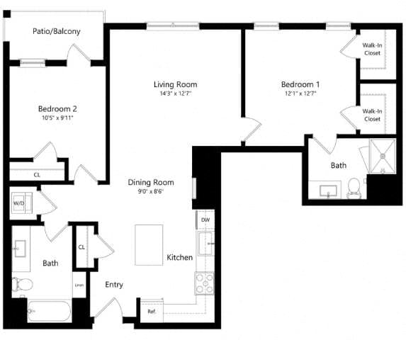 B6 floor plan