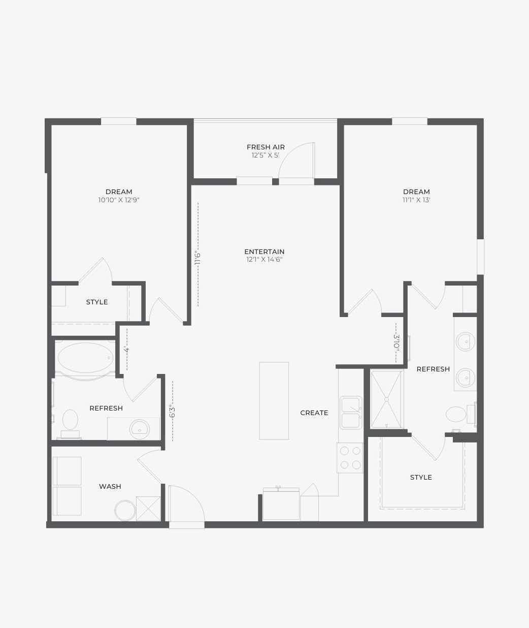 B1C floor plan