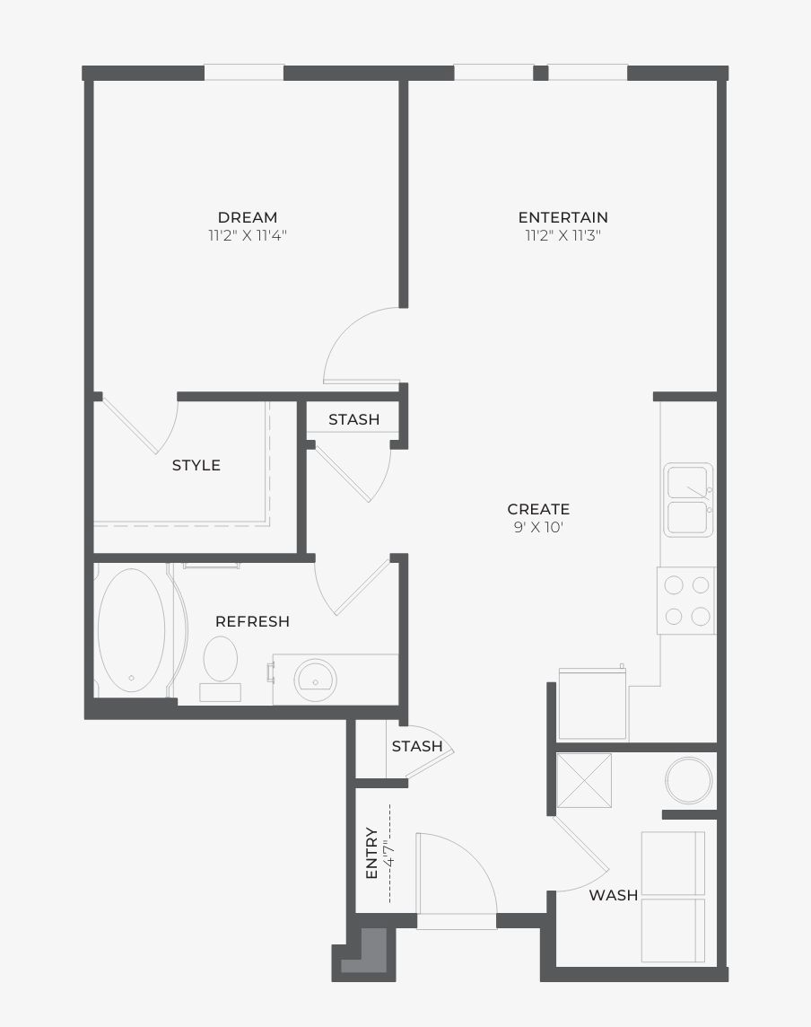 AS1 floor plan