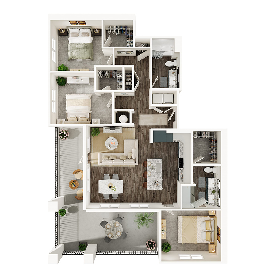 C1 floor plan