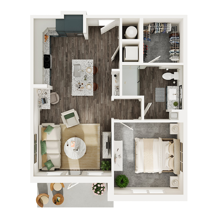 A6 floor plan