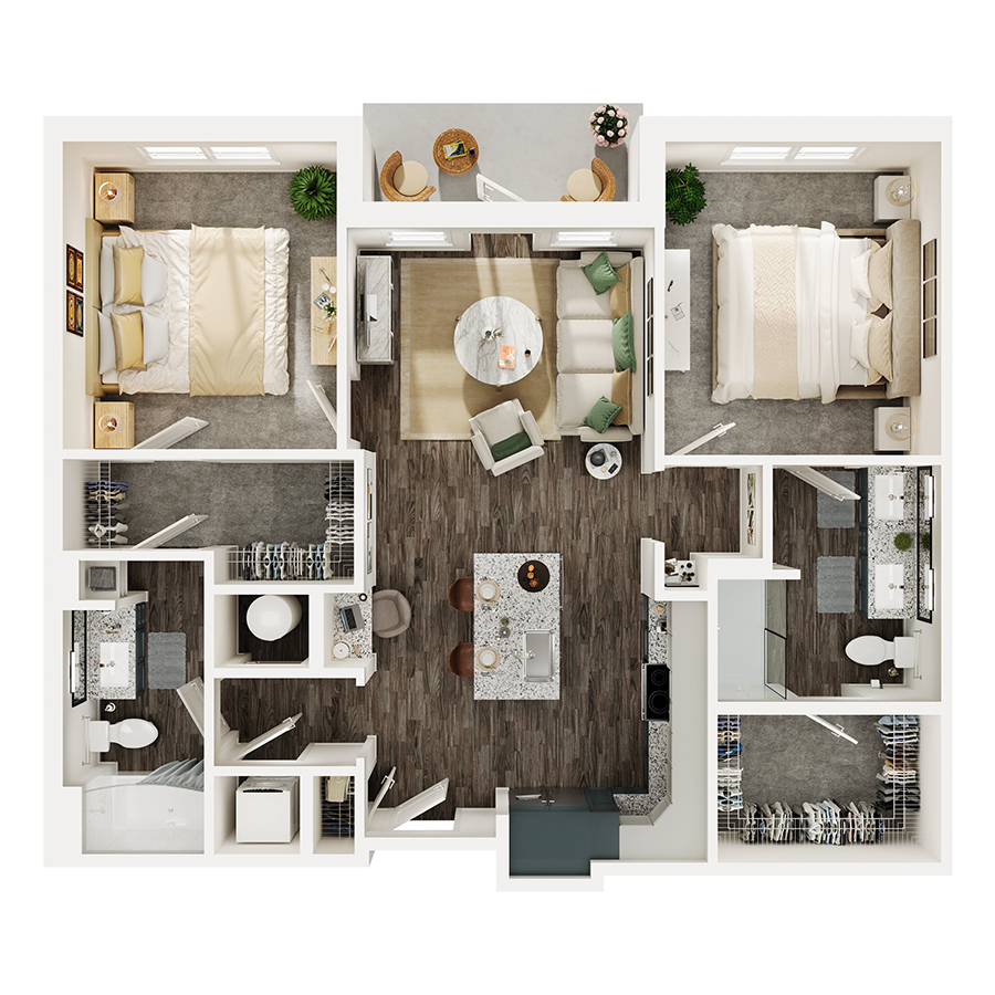 B1.4 floor plan