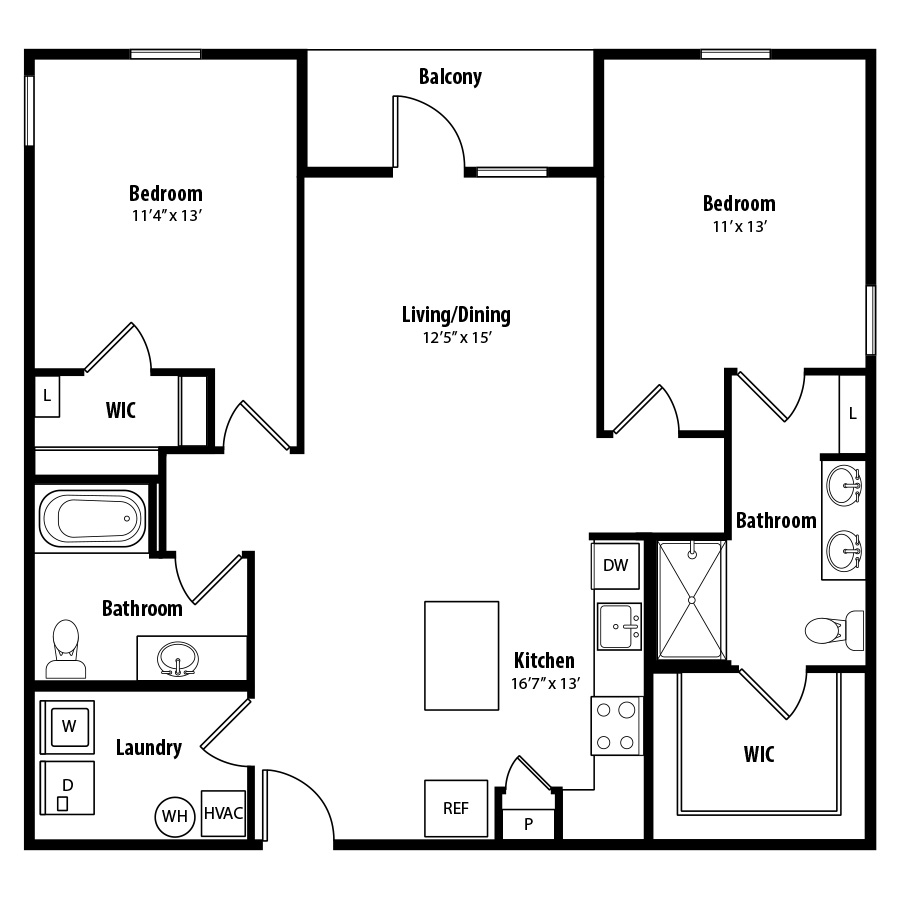B2 floor plan