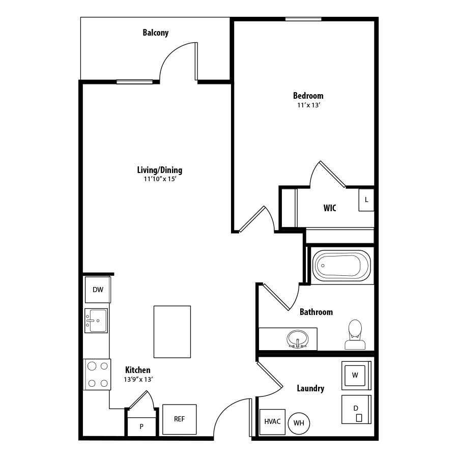 A1 floor plan