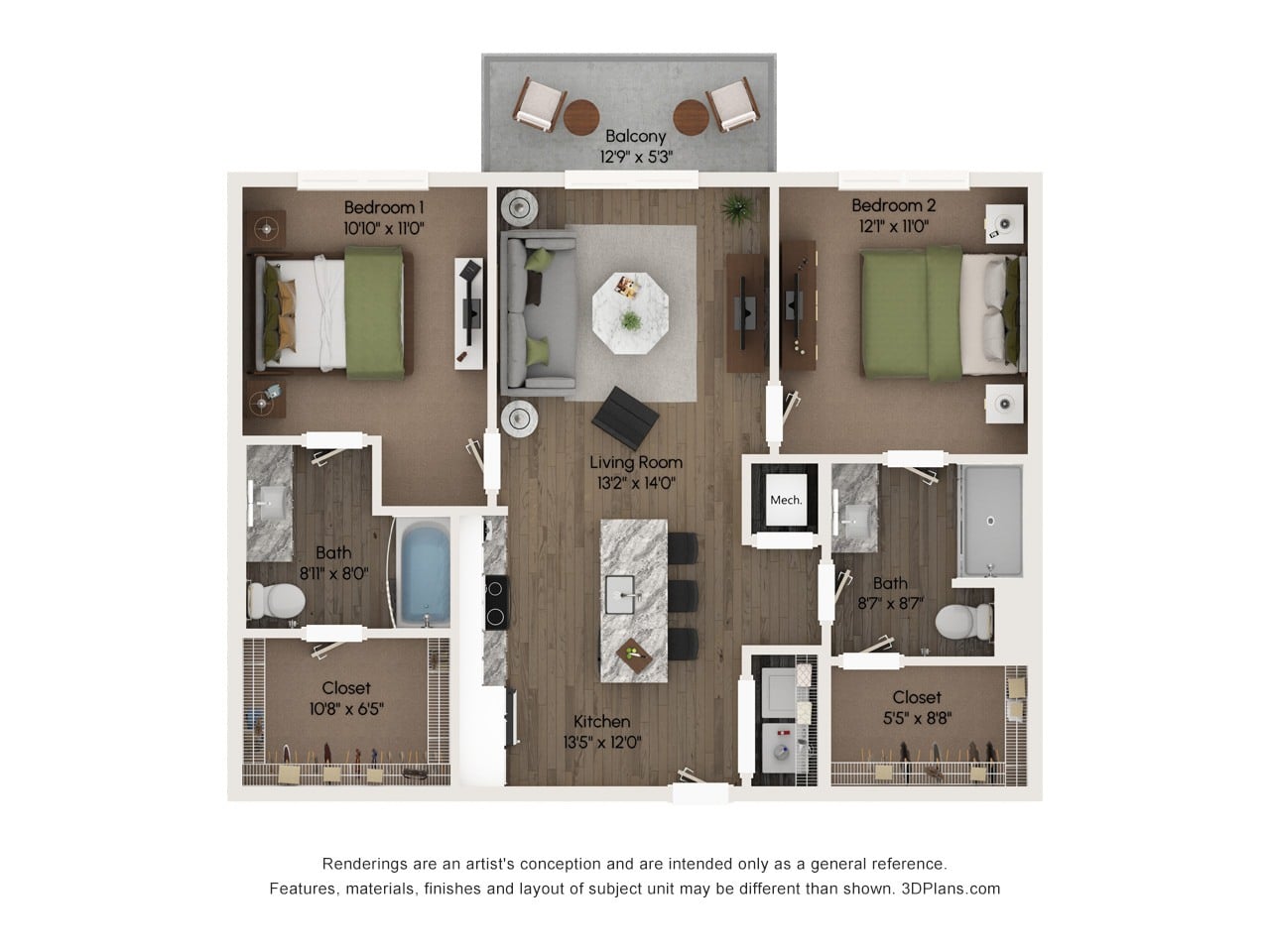 B1-a floor plan