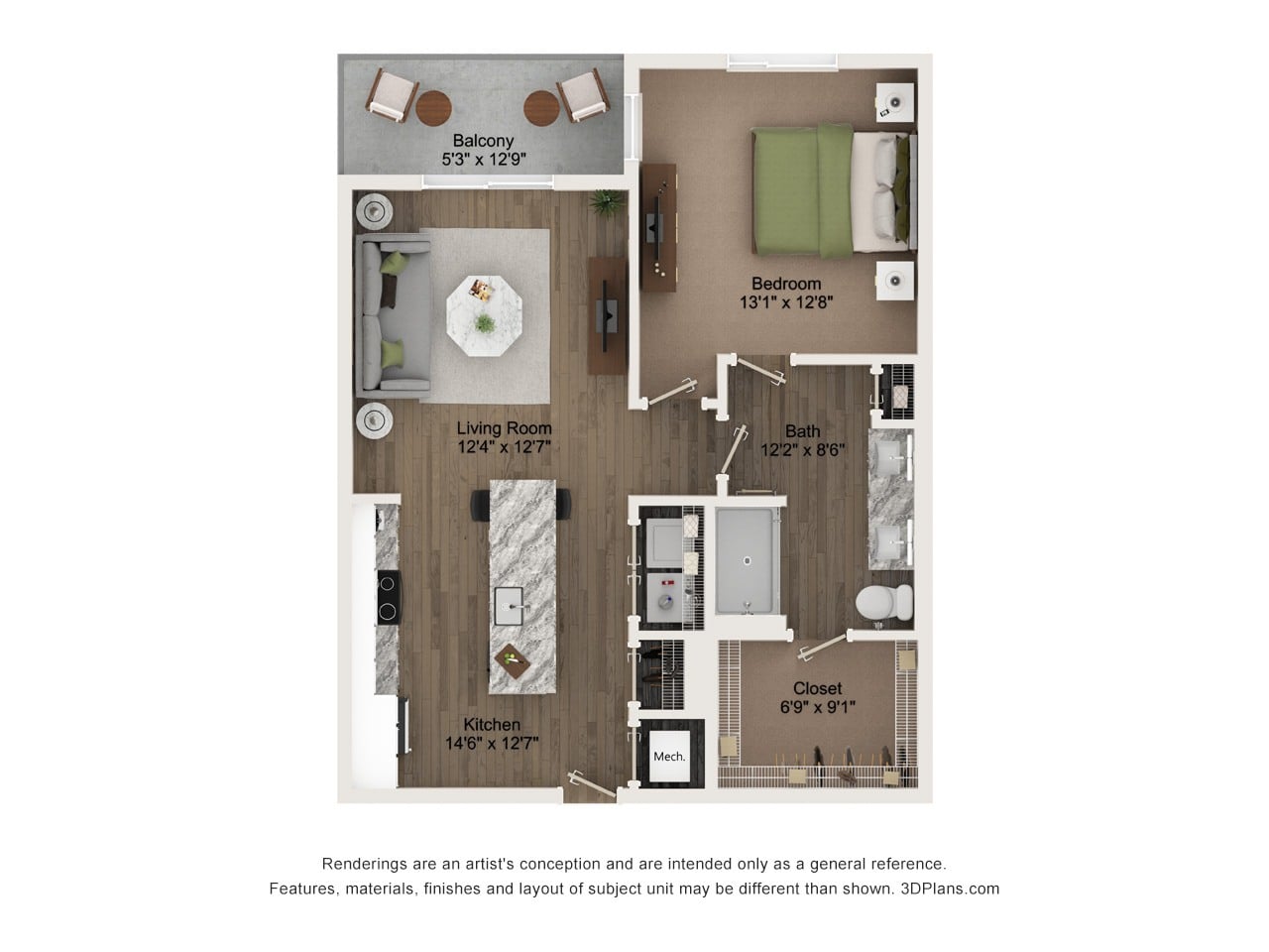 A3-a floor plan
