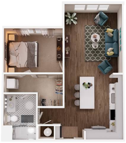 A1 floor plan