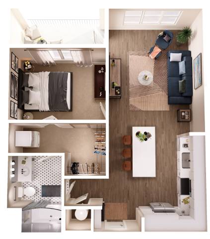 A1B floor plan