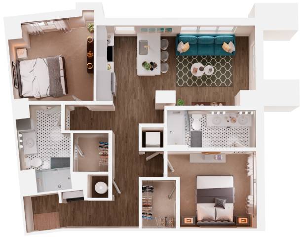B6 floor plan