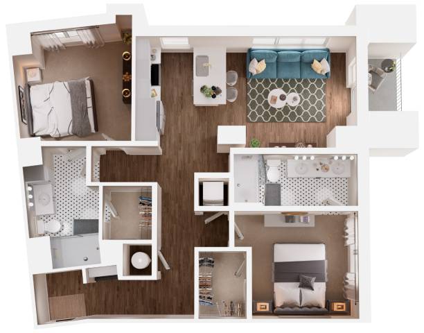 B6B1 floor plan