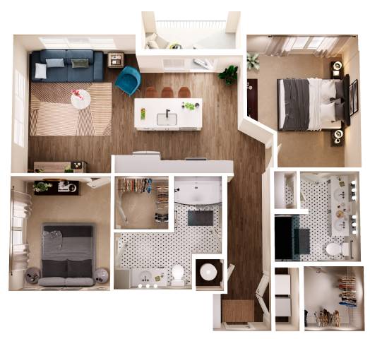 B2 floor plan