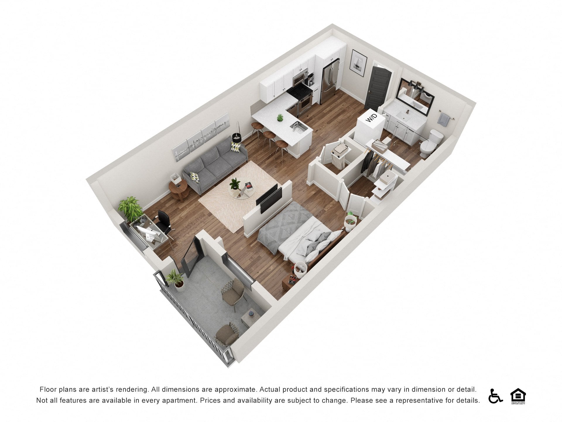 A2 floor plan