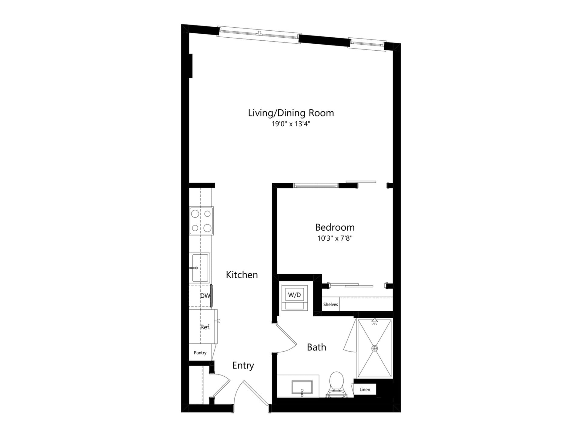 U1 floor plan