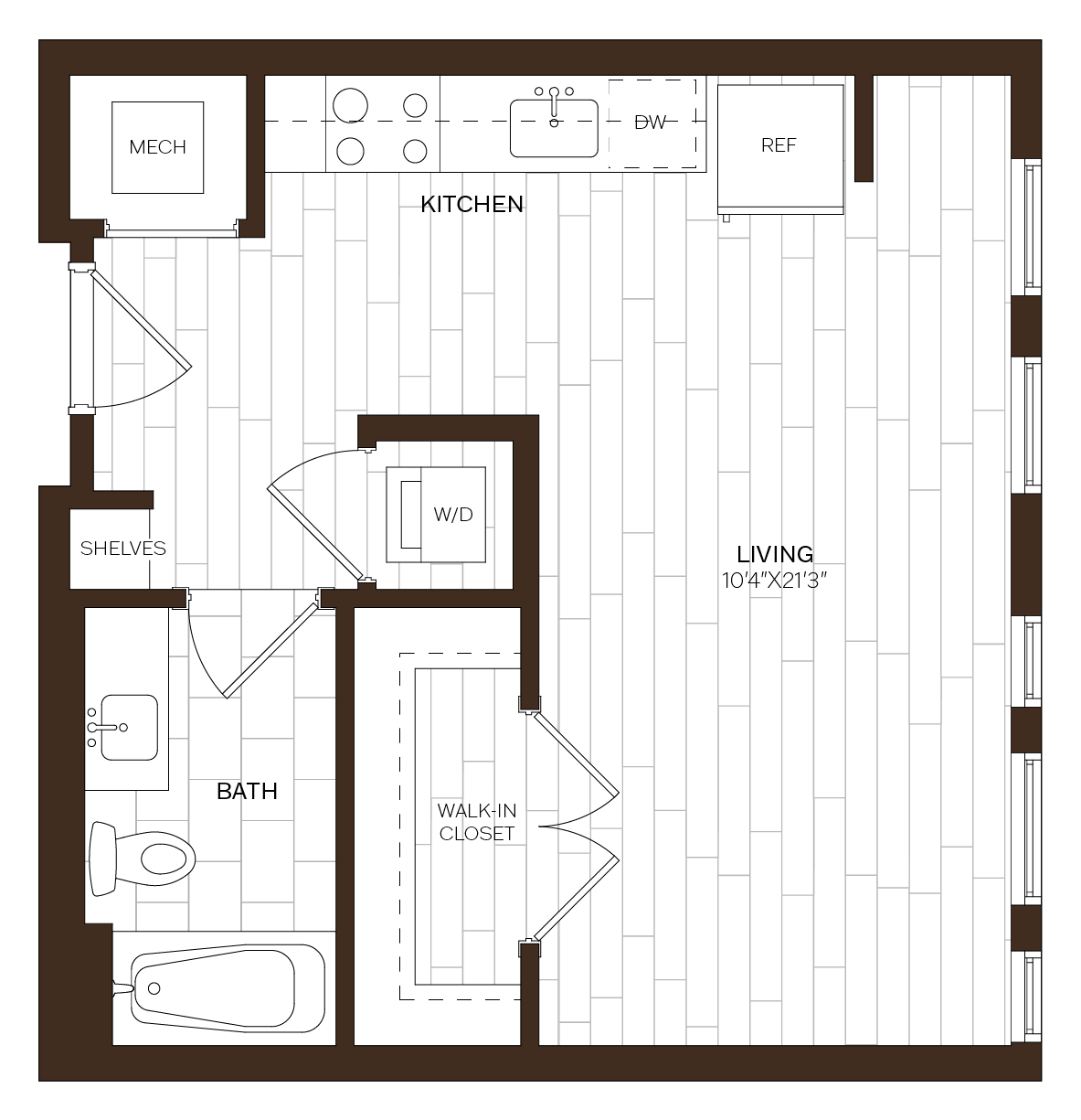 Studio-S5 floor plan