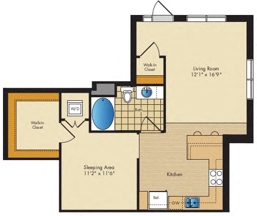 Studio-ST-3 floor plan