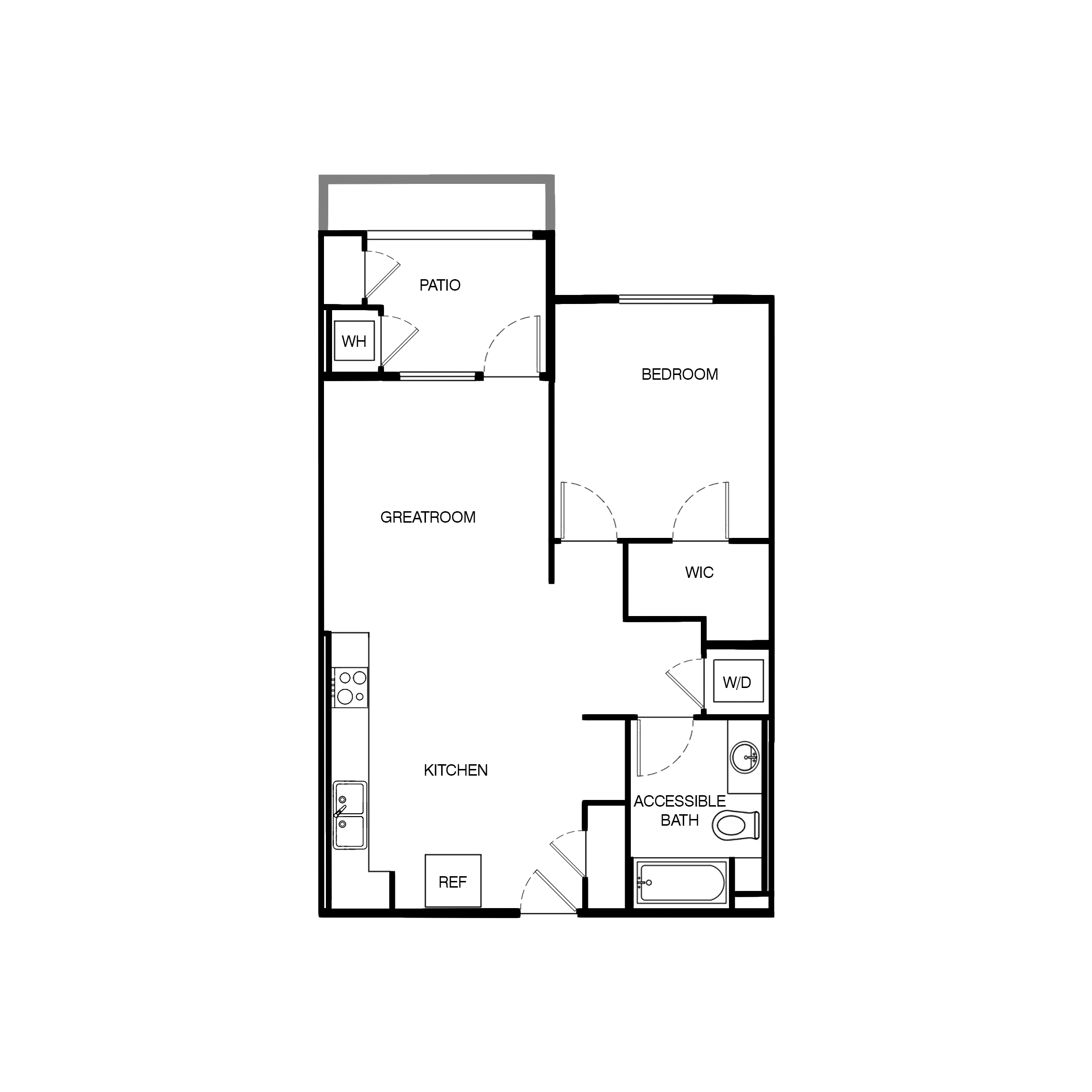 A1 floor plan