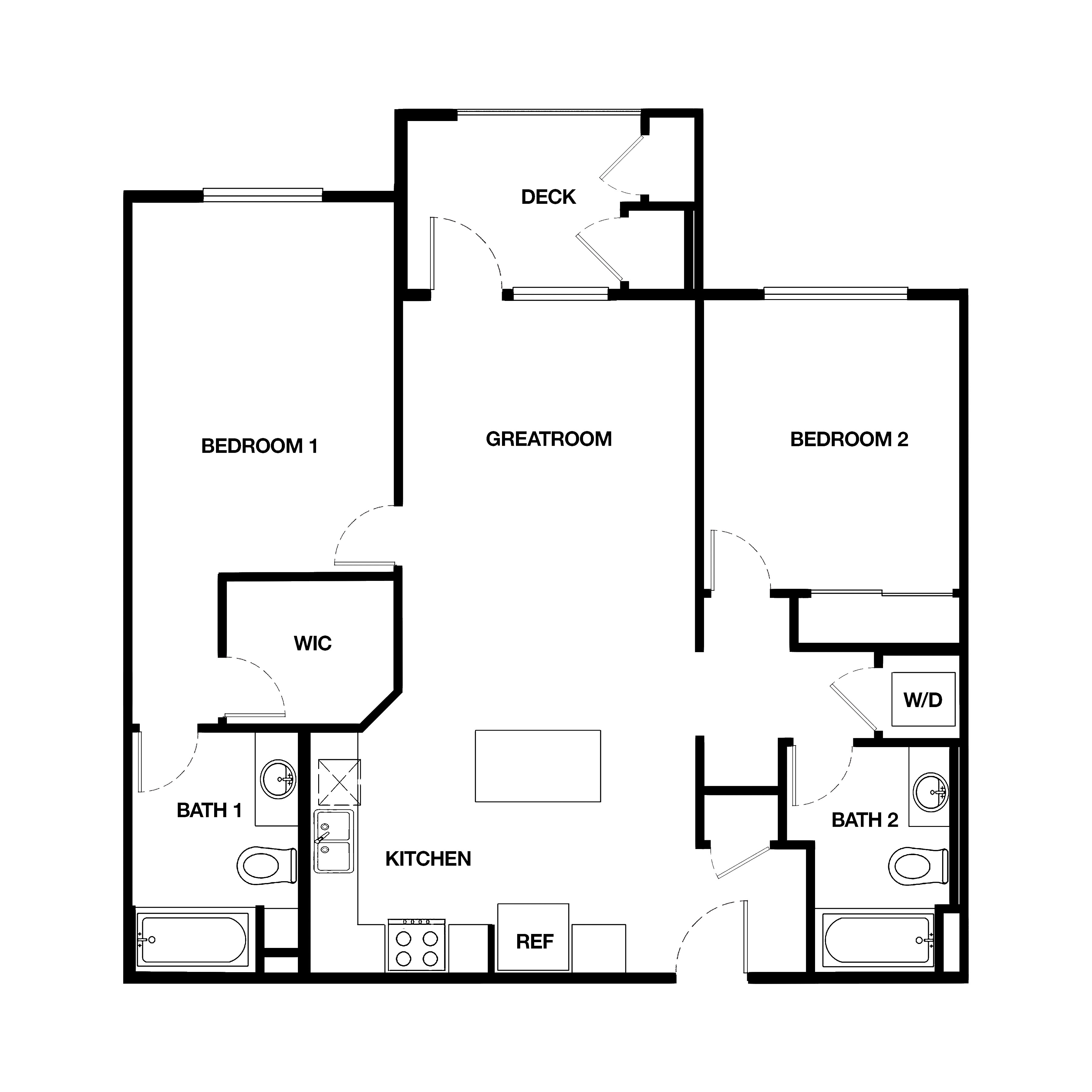 B2 floor plan