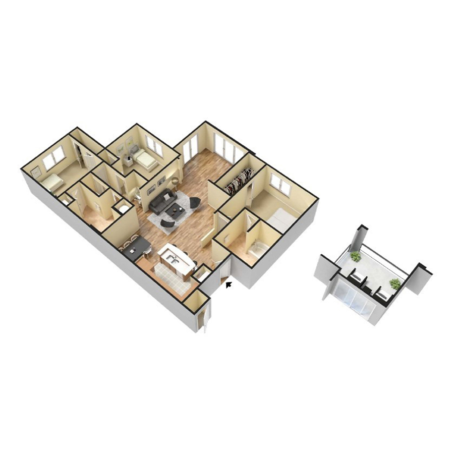 C1R floor plan