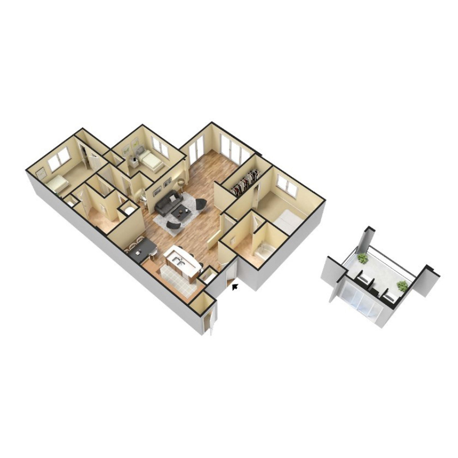 C1 floor plan