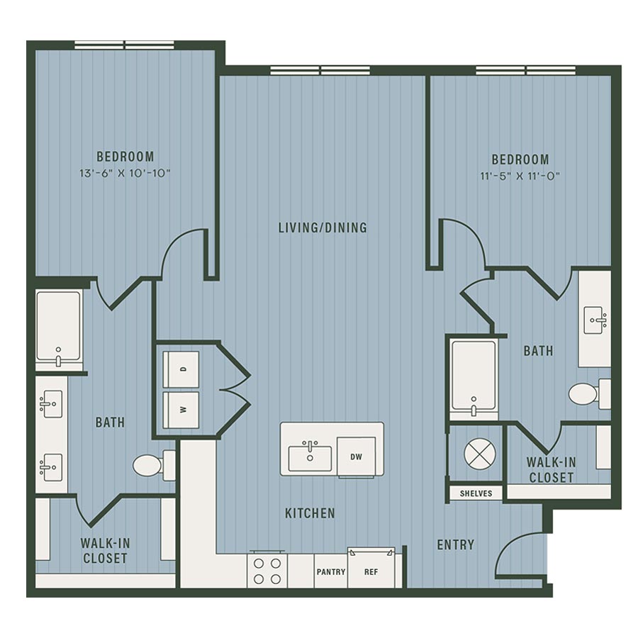 Cedar floor plan