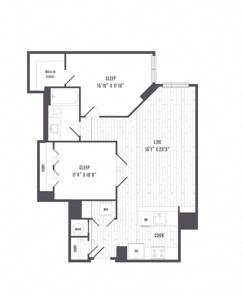 B4* floor plan