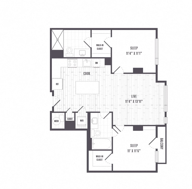 B9a* floor plan