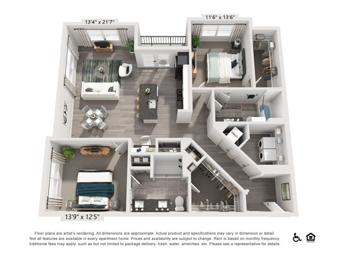 B2A floor plan