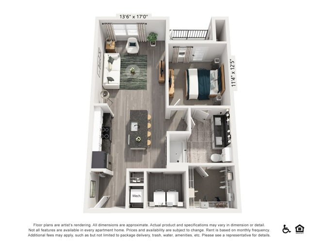 A3B floor plan