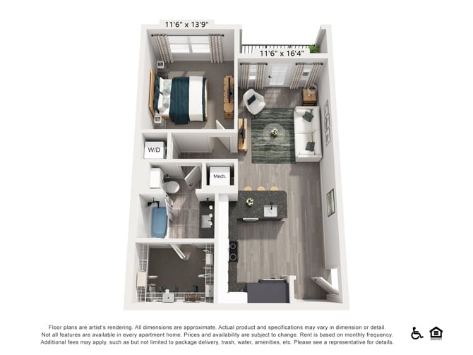 A2 floor plan