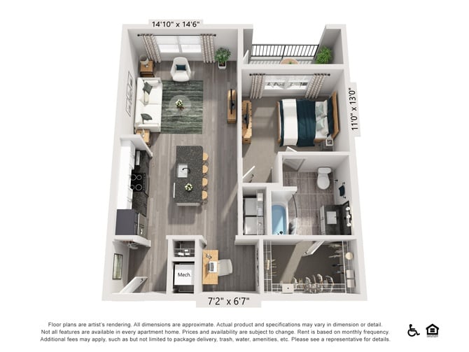 A4HC floor plan