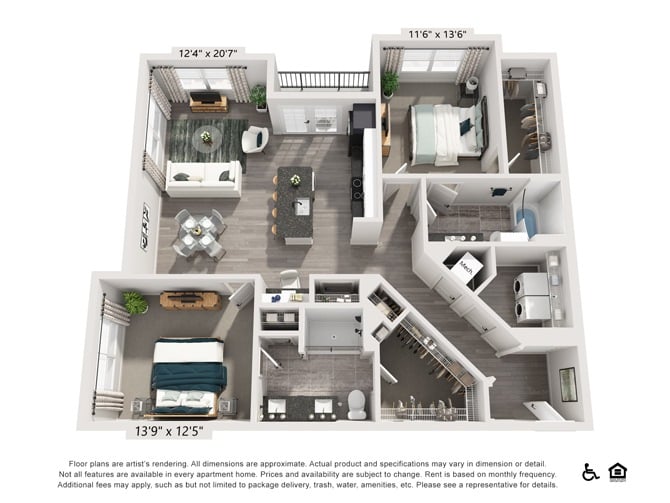 B2B floor plan