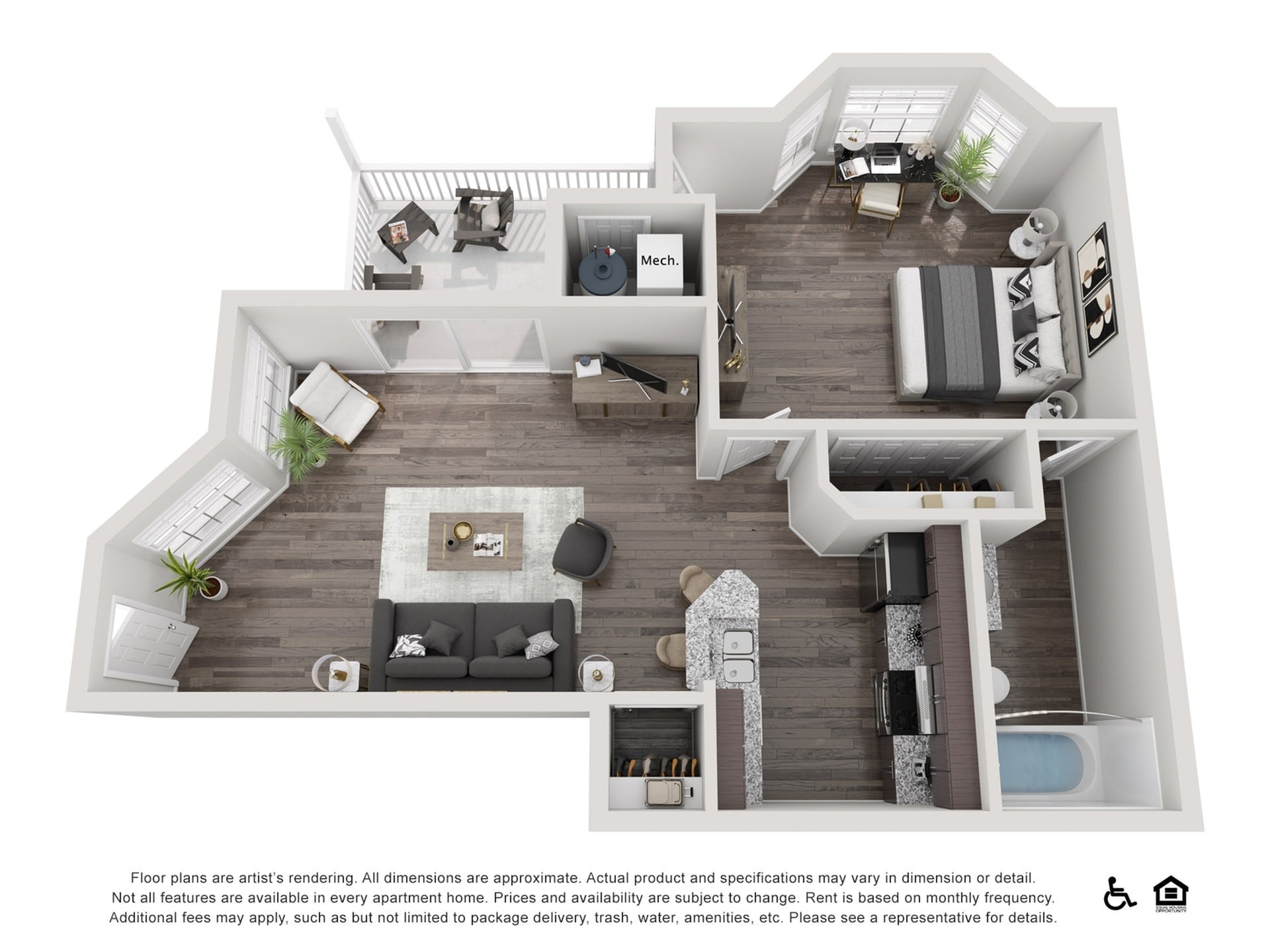 A1 floor plan