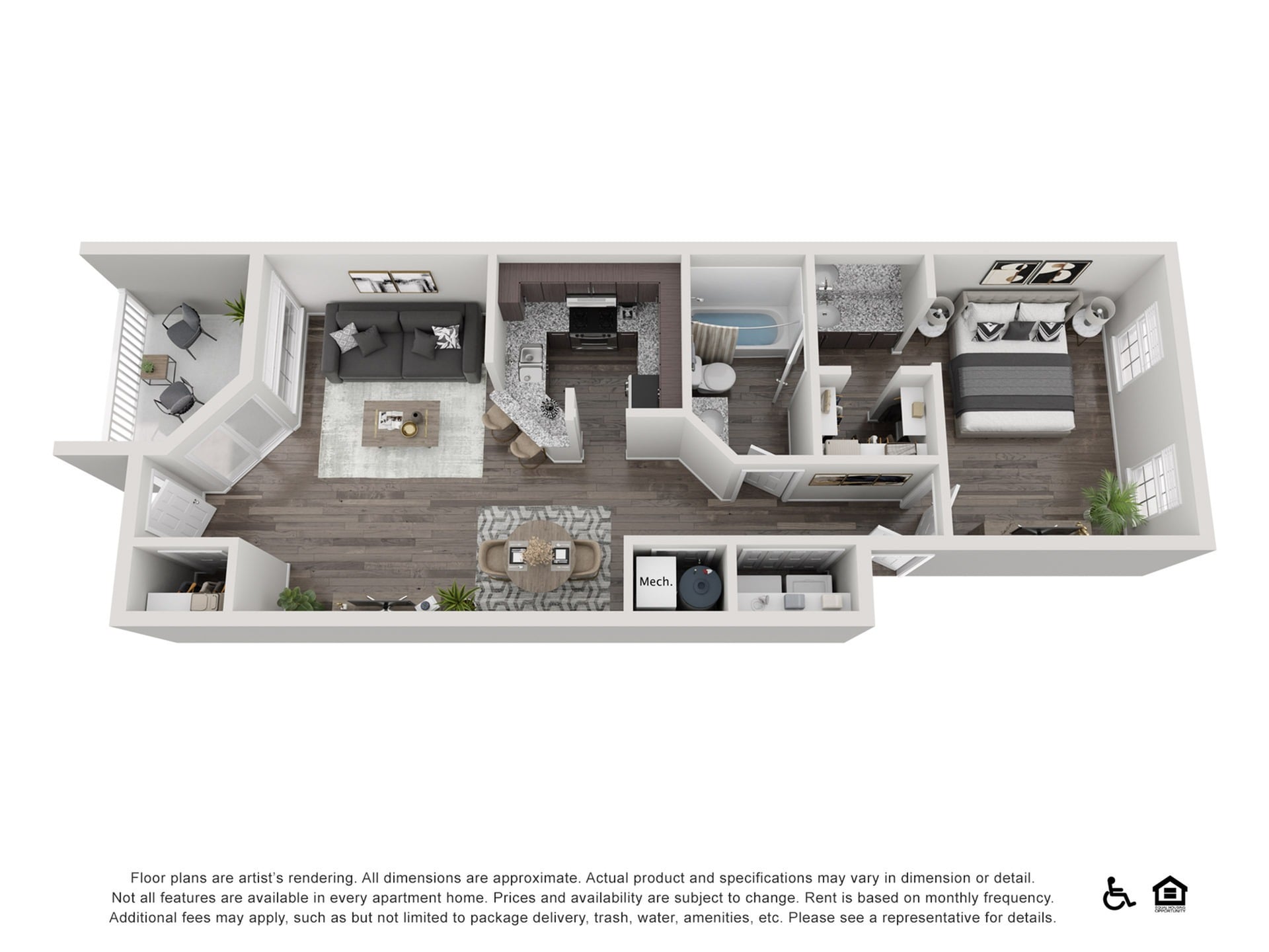 A2 floor plan