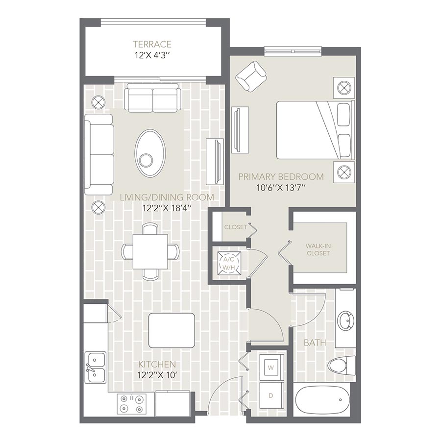 A1 floor plan