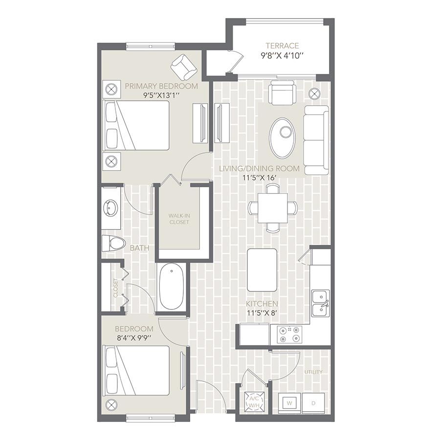 A2 floor plan